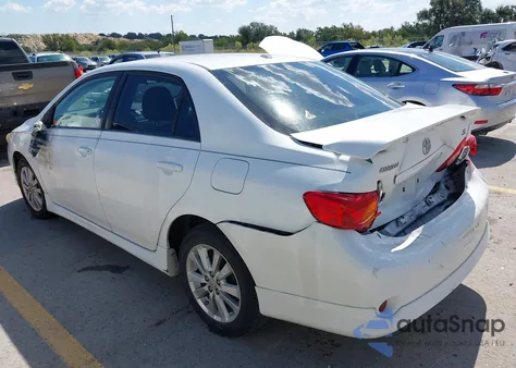 2010 Toyota Corolla S из США, поврежденный, VIN 2T1BU4EE8AC496150